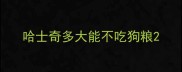 哈士奇多大能不吃狗粮