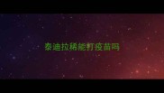 泰迪拉稀能打疫苗吗