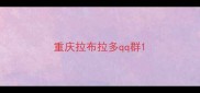 重庆拉布拉多qq群