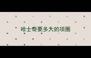 哈士奇要多大的项圈