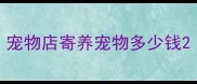 宠物店寄养宠物多少钱