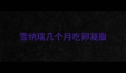 雪纳瑞几个月吃卵凝脂