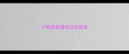 小狗洗完澡可以打疫苗