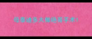 母泰迪多大做绝育手术