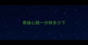 泰迪心跳一分钟多少下