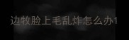 边牧脸上毛乱炸怎么办