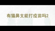 有猫鼻支能打疫苗吗