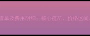 狗狗必打疫苗清单及费用明细核心疫苗价格区间接种时间全
