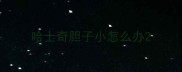 哈士奇胆子小怎么办