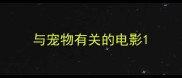 与宠物有关的电影