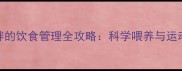 拉布拉多只吃不胖的饮食管理全攻略科学喂养与运动结合的实用指南