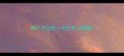 两个月边牧一天吃多少狗粮