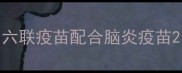 六联疫苗配合脑炎疫苗