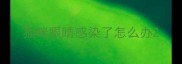 猫咪眼睛感染了怎么办