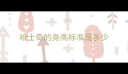 哈士奇的身高标准是多少