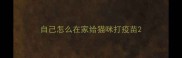 自己怎么在家给猫咪打疫苗
