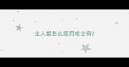 主人都怎么惩罚哈士奇