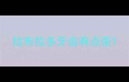 拉布拉多牙齿有点歪