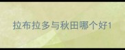 拉布拉多与秋田哪个好