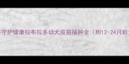 科学免疫程序守护健康拉布拉多幼犬疫苗接种全附12-24月龄免疫对照表