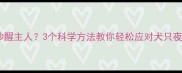 宠物狗半夜吵醒主人3个科学方法教你轻松应对犬只夜间吠叫问题