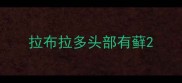 拉布拉多头部有藓