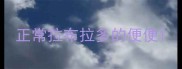 正常拉布拉多的便便