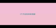 2个月边牧体味很重