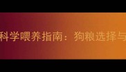 边境牧羊犬成犬科学喂养指南狗粮选择与营养搭配全攻略