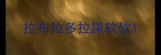 拉布拉多拉屎软软