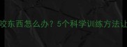 哈士奇幼犬爱咬东西怎么办5个科学训练方法让家长不再焦虑