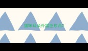 猫咪耳朵外黑色东西