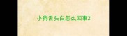 小狗舌头白怎么回事