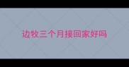 边牧三个月接回家好吗