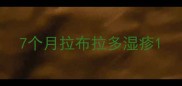 7个月拉布拉多湿疹