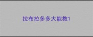 拉布拉多多大能教