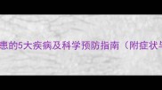 猫咪最易患的5大疾病及科学预防指南附症状与治疗