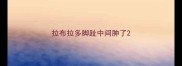 拉布拉多脚趾中间肿了