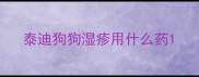 泰迪狗狗湿疹用什么药