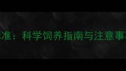 贵宾幼犬2个月体重标准科学饲养指南与注意事项附成长曲线图