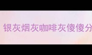 泰迪犬颜色全攻略银灰烟灰咖啡灰傻傻分不清附选狗指南