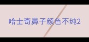 哈士奇鼻子颜色不纯