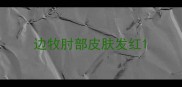 边牧肘部皮肤发红