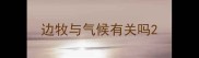 边牧与气候有关吗