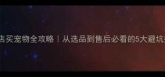 宠物店买宠物全攻略从选品到售后必看的5大避坑指南