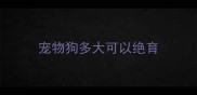 宠物狗多大可以绝育