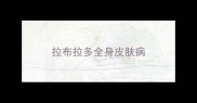 拉布拉多全身皮肤病