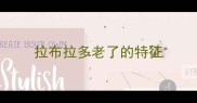 拉布拉多老了的特征