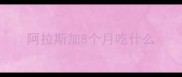 阿拉斯加8个月吃什么
