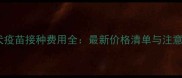 泰迪犬疫苗接种费用全最新价格清单与注意事项